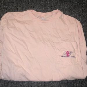 Vineyard Vines Breast Cancer Long Sleeve